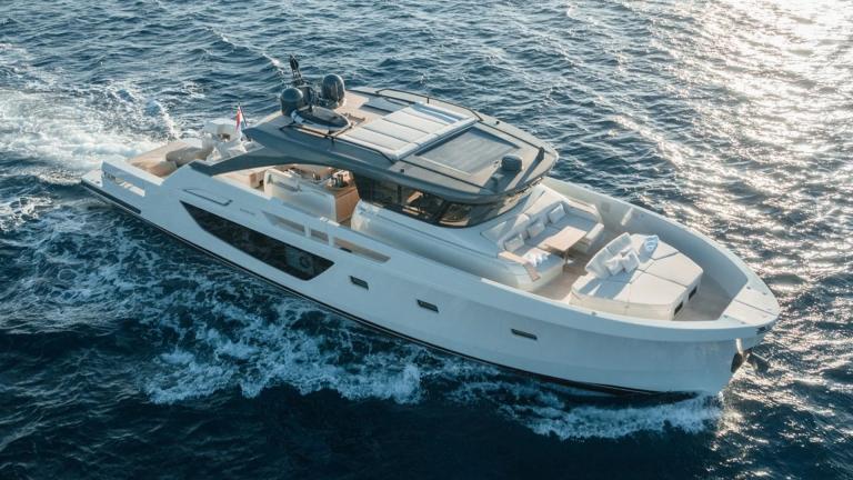 Petitchet 2 glides through open waters offering a premium charter experience in Mallorca.