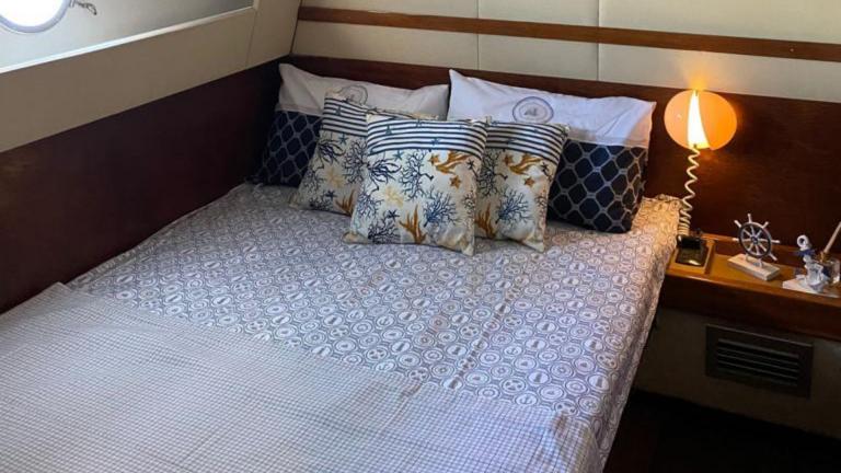 The stylishly designed space of the motor yacht offers you the comfort you desire during your stay.