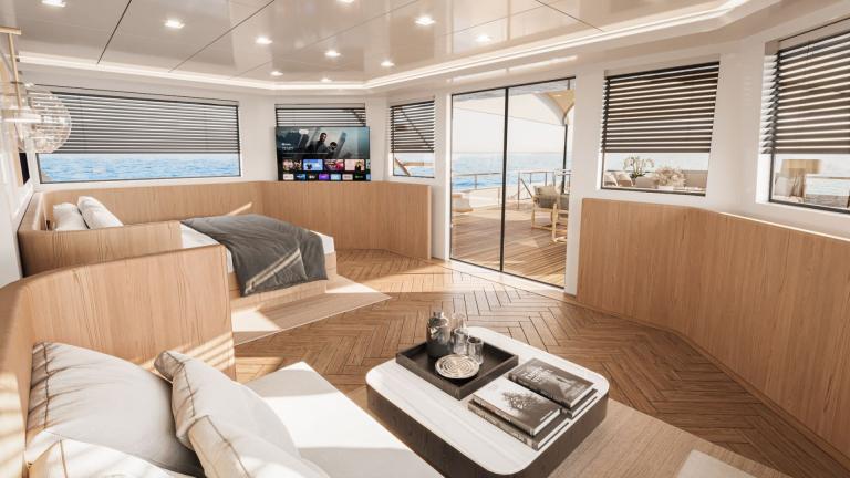 Luxury guest cabin of the motor yacht Illusion ll picture 6