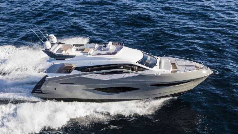 Exterior view of luxury motor yacht Journey image 1