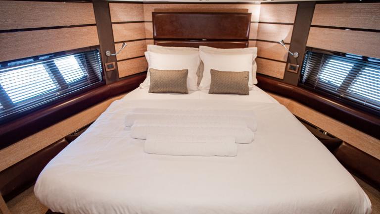 VIP guest cabin of the motor yacht Lady Z