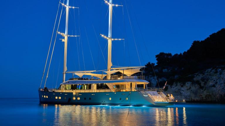 Exterior view of the luxury sailing yacht MarAllure image 13