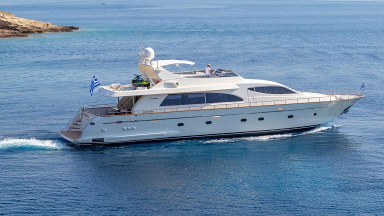 Exterior view of luxury motor yacht Efmaria picture 1