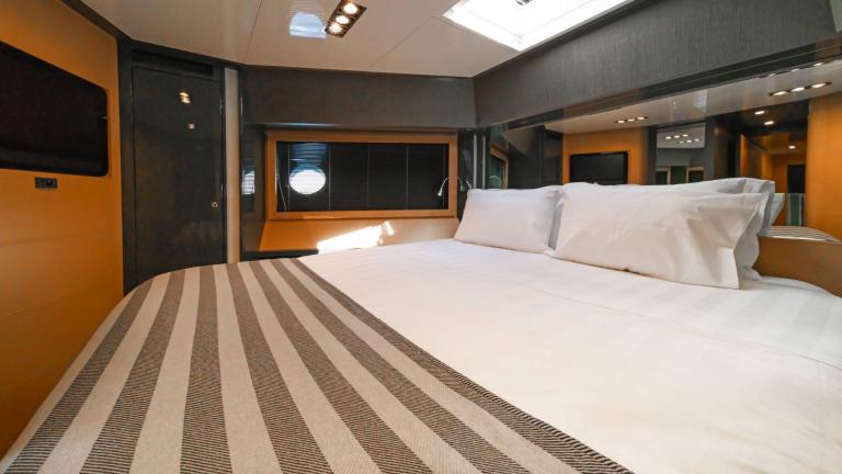 Luxury vip cabin on the motor yacht Whatever