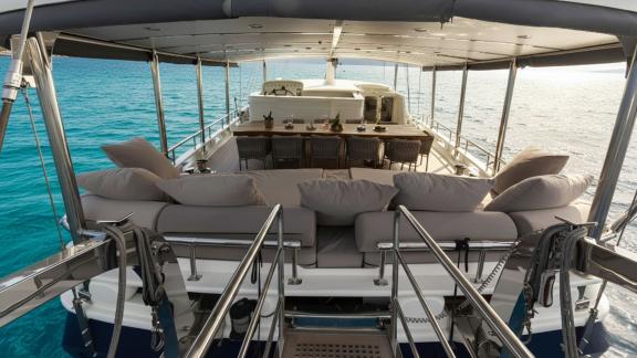 Genießen Sie mit The Blue Sea Yachtcharter ruhige Momente in den Buchten von Marmaris.