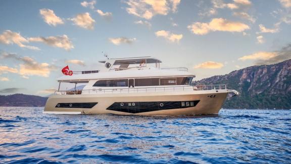 By CF trawler yacht in Fethiye