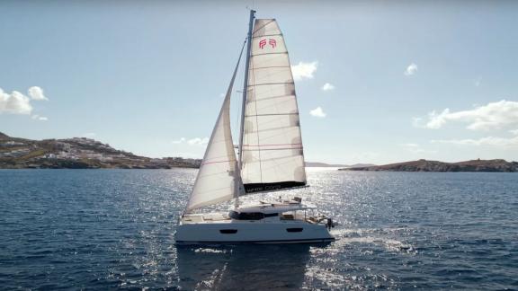 White Coral ist ideal für Segelrouten, Wochencharter und unvergessliche Inseltouren rund um Mykonos.