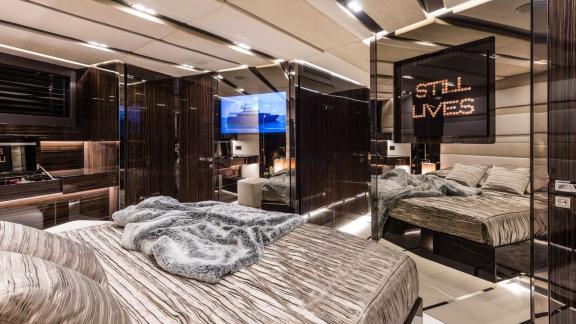 Gigreca’s interior feels spacious and stylish with mirror finishes.