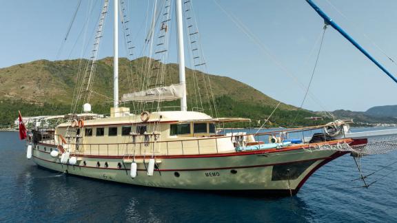 Der Gulet Memo bietet mit 8 Kabinen exklusiven Charterurlaub in der Türkei.
