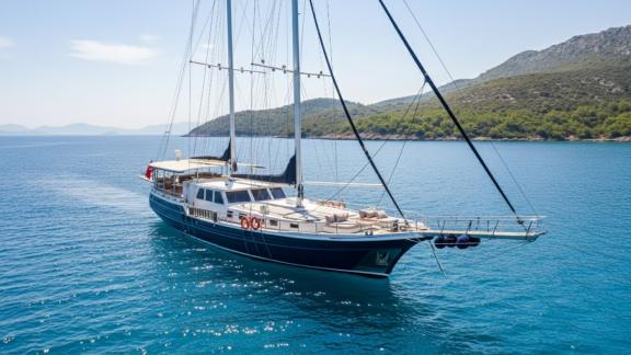 Genießen Sie mit der Gulet The Blue Sea eine exklusive Yachtcharter und eine Blaue Reise in der Türkei.