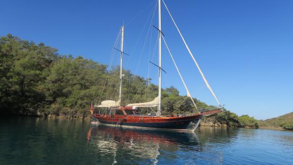 Discover Bodrum's coast with our luxurious Gulet. Perfect for an unforgettable yacht vacation.