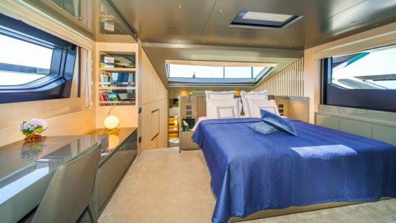 Near Split, Sanlorenzo SL96A Primus offers comfort, style and stunning sea views.