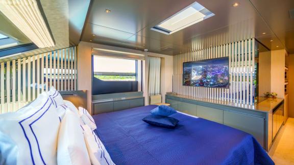 Near Split, the Sanlorenzo SL96A Primus offers luxury, comfort and a stunning view.