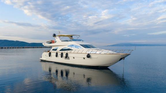 Barans showcases elegant styling for daily motor yacht charters, VIP sea transfers and private yacht tours in Bodrum.