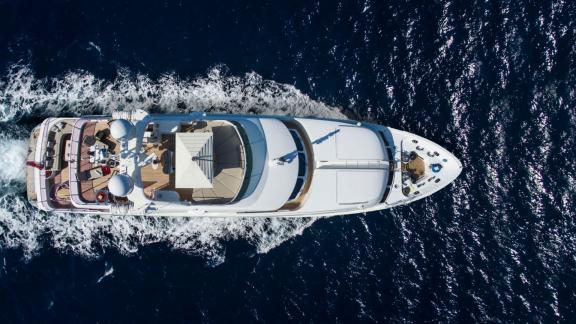 Benetti 120 Quest R offers luxury yacht charter and exclusive blue cruise experiences in Marmaris.