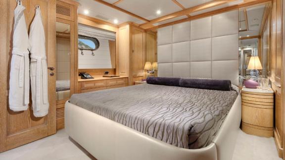 Benetti 120 Quest R offers luxury accommodation and exclusive yacht holiday comfort in Marmaris.