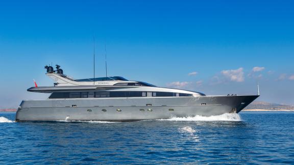 Charter the luxurious motor yacht Summer Fun with 6 cabins for up to 12 people in Athens.