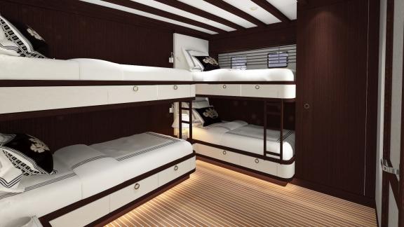 Four-person guest cabin of luxury gulet Boreas image 1