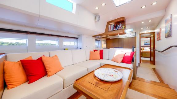 Conrad YCC91 Bellkara welcomes guests with a spacious and airy interior for comfort.