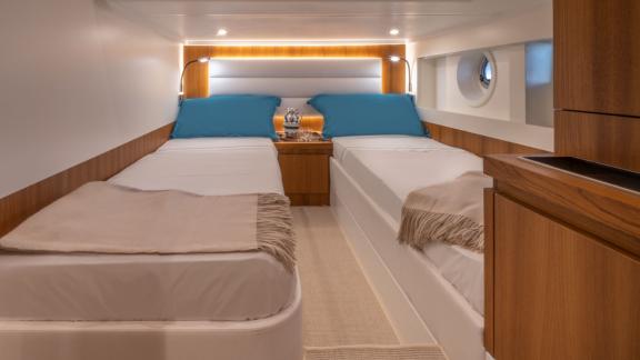 Solaris 48 Valmarin offers comfortable accommodation and private yacht charter experiences in Nice.