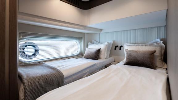 Bright and modern space offering cozy accommodation with stylish touches.